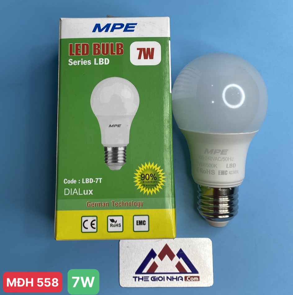 Led Bulb MPE 7w